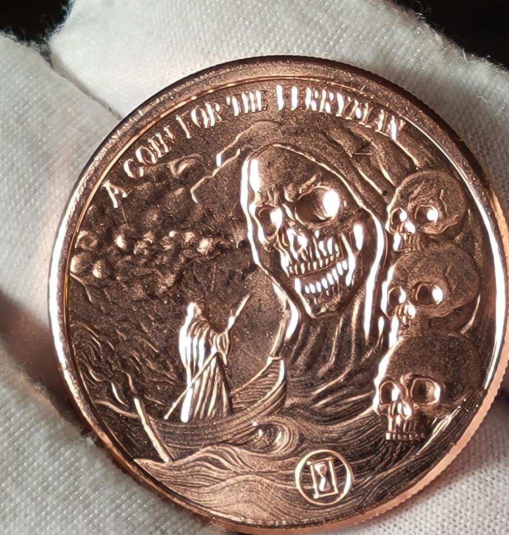 1oz .999 Fine Copper Round - New